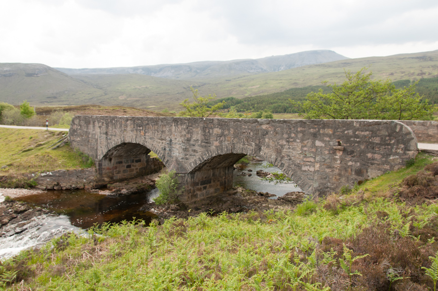 Polla Bridge (By Polla Ford on A838), Laid